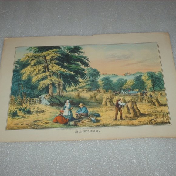 Vintage 1950 advertising calendar print - Picture 8 of 11